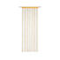 FADENSTORE transparent 90/245 cm - Taupe/Schlammfarben, Basics, Textil (90/245cm) - Boxxx