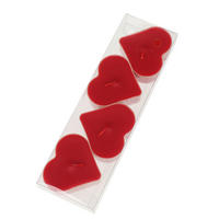 KERZE - Rot, Basics, Paraffin (4,9/1,9cm)