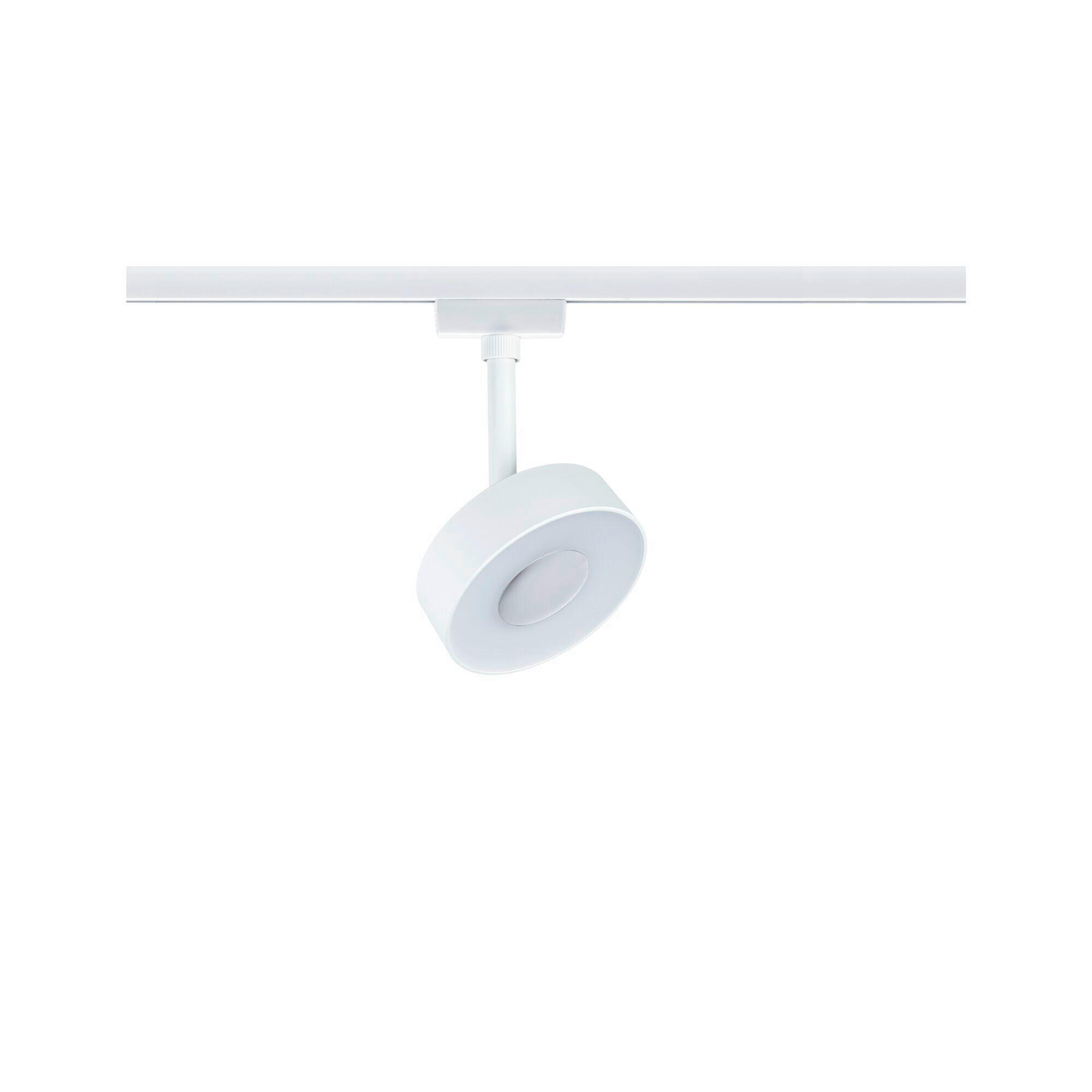 SCHIENENSYSTEM-STRAHLER 10/14.7 cm  - Weiß, Basics, Metall (10/14.7cm) - Paulmann