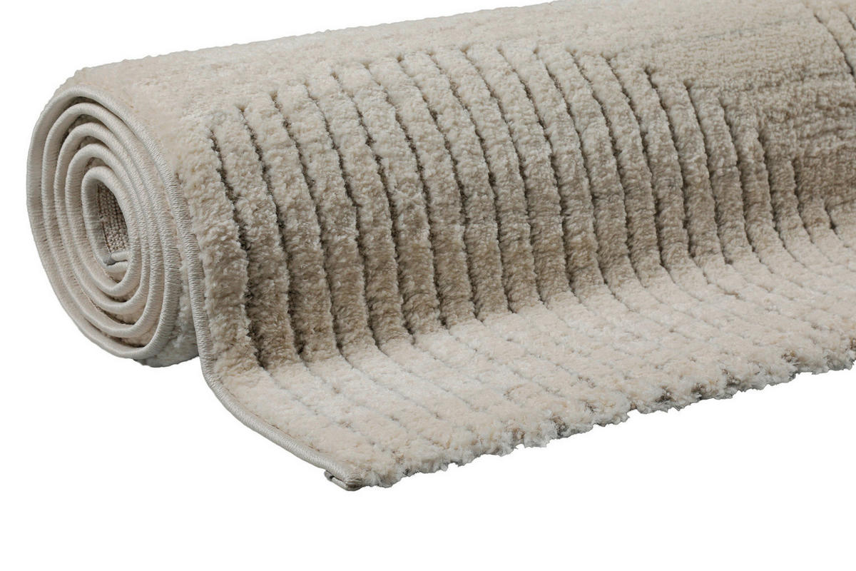 WEBTEPPICH 120/170 cm Mats Creme, Beige  - Beige/Creme, Design, Textil (120/170cm) - Novel