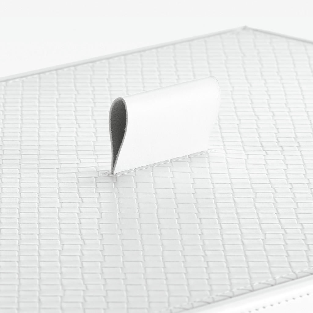 Thumbnail - Joop! Wäschekorb Homeline, Weiß, Kunststoff, rechteckig, 40x60x30 cm, Deckel, Ordnen & Aufbewahren, Wäschekörbe & Tonnen