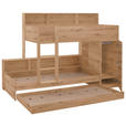 ETAGENBETT 90/200 cm Eiche Artisan  - Eiche Artisan, Design, Holzwerkstoff (90/200cm) - Xora