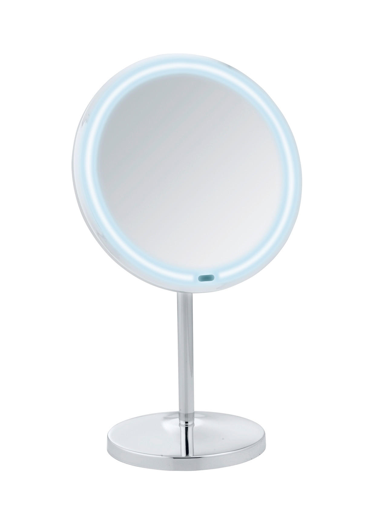 SCHMINKSPIEGEL  - Chromfarben/Silberfarben, Basics, Glas/Kunststoff (20/34/13,5cm) - Wenko