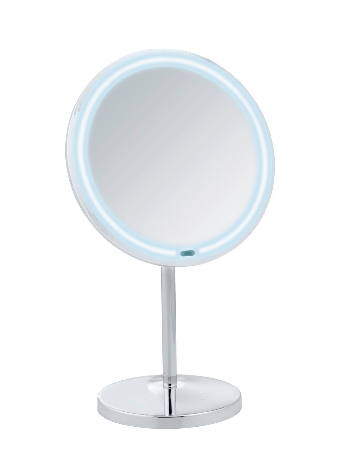 SCHMINKSPIEGEL  - Chromfarben/Silberfarben, Basics, Glas/Kunststoff (20/34/13,5cm) - Wenko