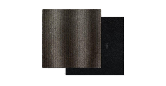 TEPPICHFLIESE - Braun, Basics, Kunststoff/Textil (50/50cm) - Esposa