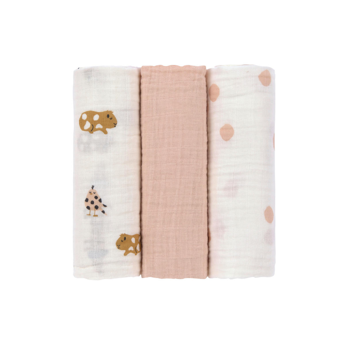 MULLWINDELNSET   Little Mateys  - Multicolor, Basics, Textil (85/85/0,02cm) - Lässig