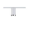 SCHIENENSYSTEM-STRAHLER URail 6,5/12,8 cm   - Chromfarben/Weiß, Basics, Kunststoff/Metall (6,5/12,8cm) - Paulmann