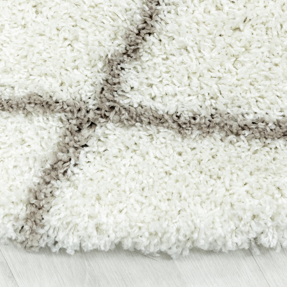 HOCHFLORTEPPICH 160 cm Alvor 3401 cream Creme  - Creme, Basics, Textil (160cm)