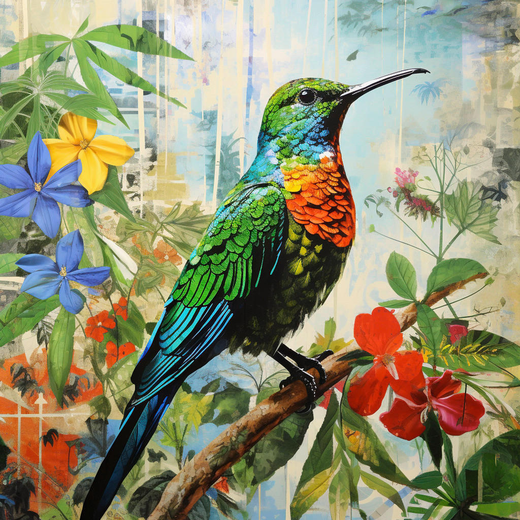 GLASBILD Tiere  - Multicolor, Basics, Glas (30/30/1,40cm) - Euroart