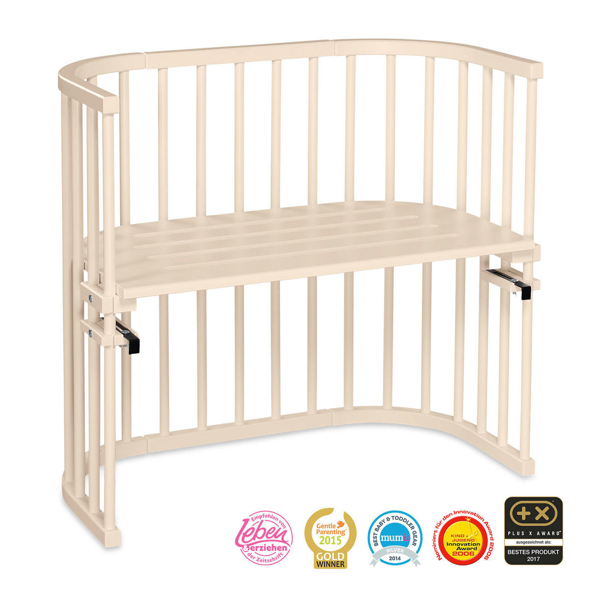 KINDERSPANNLEINTUCH  89/50/5 cm  - Beige, Basics, Textil (89/50/5cm) - Babybay