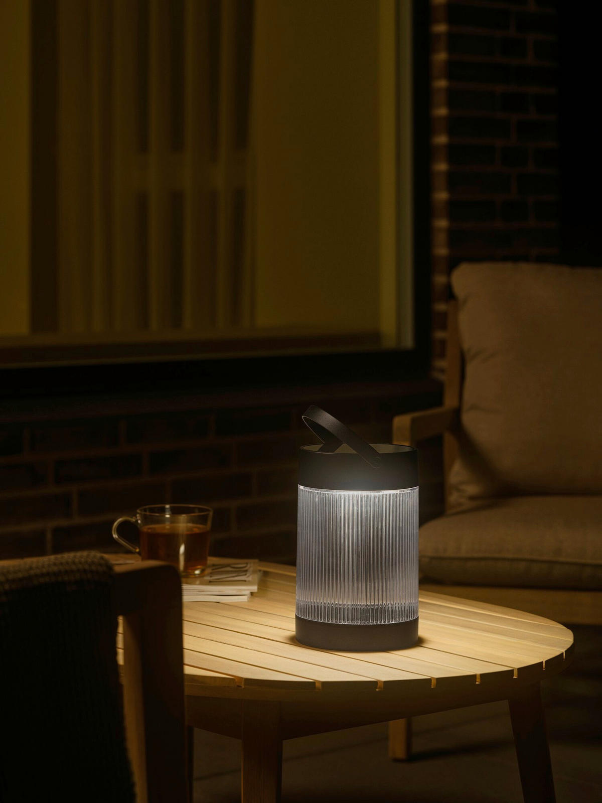 SOLARLEUCHTE 14/22 cm   - Schwarz, Trend, Kunststoff (14/22cm) - Nordlux
