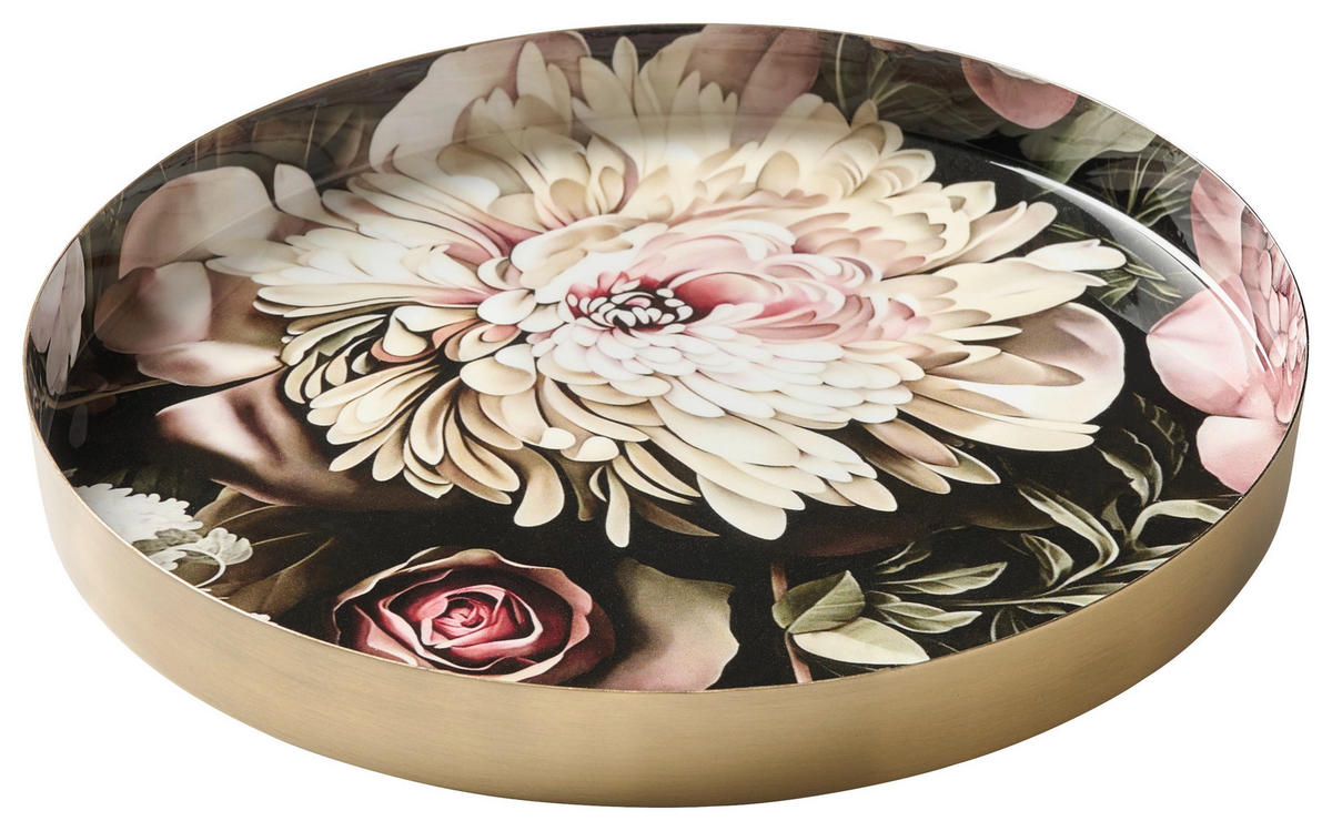 LJUSFAT  - svart, Trend, metall (20,5/2cm) - Ambia Home