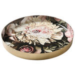 KERZENTELLER - Schwarz, Trend, Metall (20,5/2cm) - Ambia Home