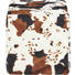 SITZWÜRFEL Animalprint Braun, Schwarz, Weiß - Schwarz/Braun, Design, Textil (38/41/38cm) - Carryhome