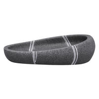 MISKA NA MYDLO sivá - sivá, Basics, plast (9,9/4/12,7cm) - Sadena