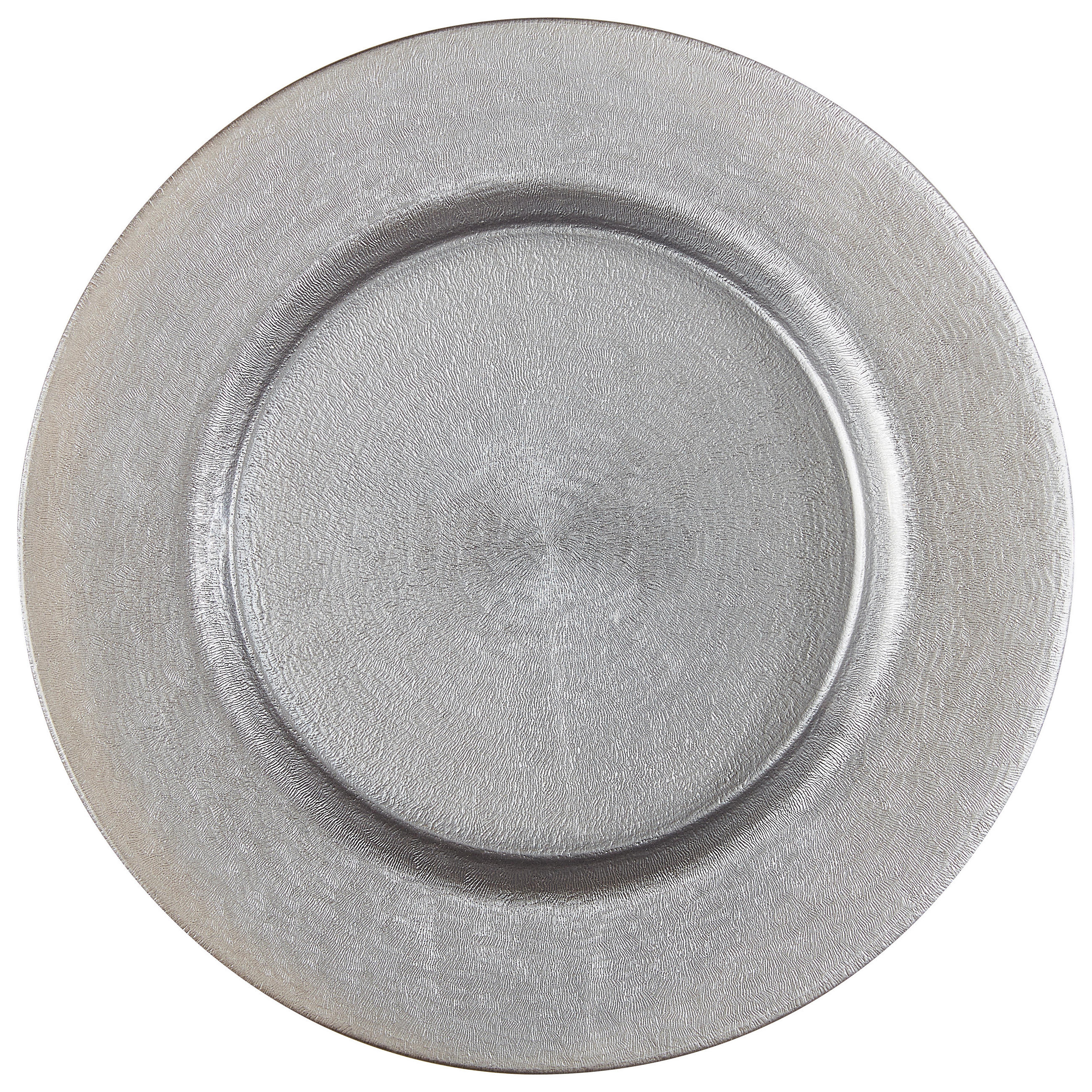 PLATZTELLER Glas  - Grau, Glas (32,5/2cm) - Novel