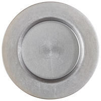 PLATZTELLER Glas  - Grau, Glas (32,5/2cm) - Novel