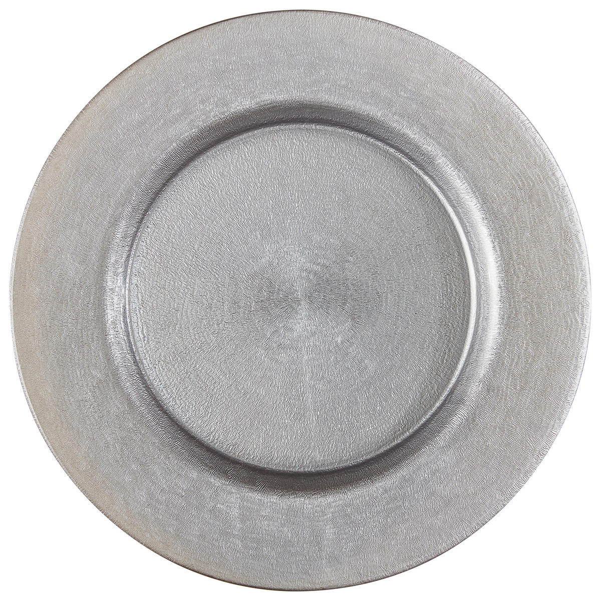 PLATZTELLER Glas  - Grau, Glas (32,5/2cm) - Novel