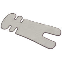 BILBARNSTOLSÖVERDRAG  - grå, Basics, textil (34/82cm) - My Baby Lou