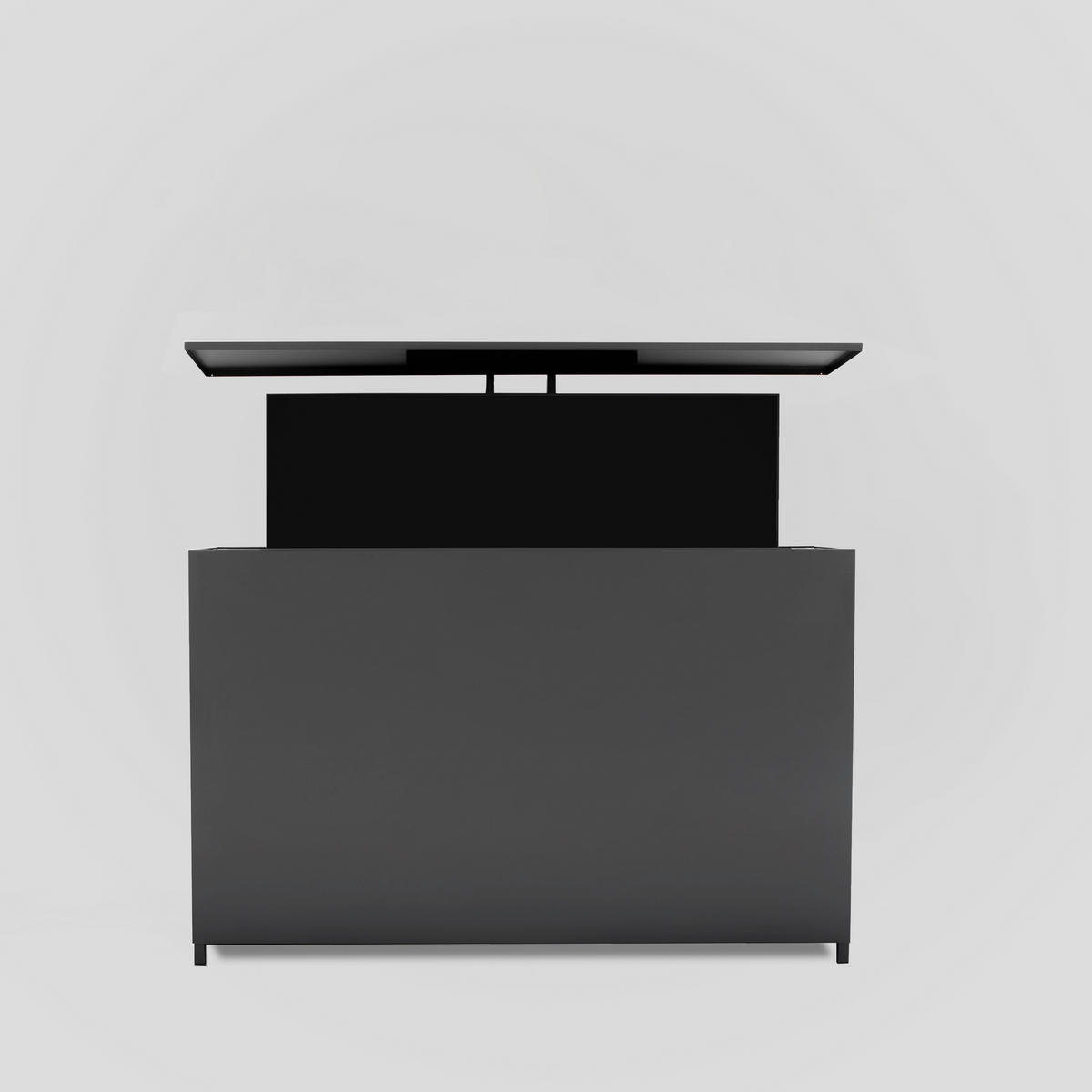 TV-ELEMENT - Anthrazit, Basics, Metall (159/100/34cm) - Modante