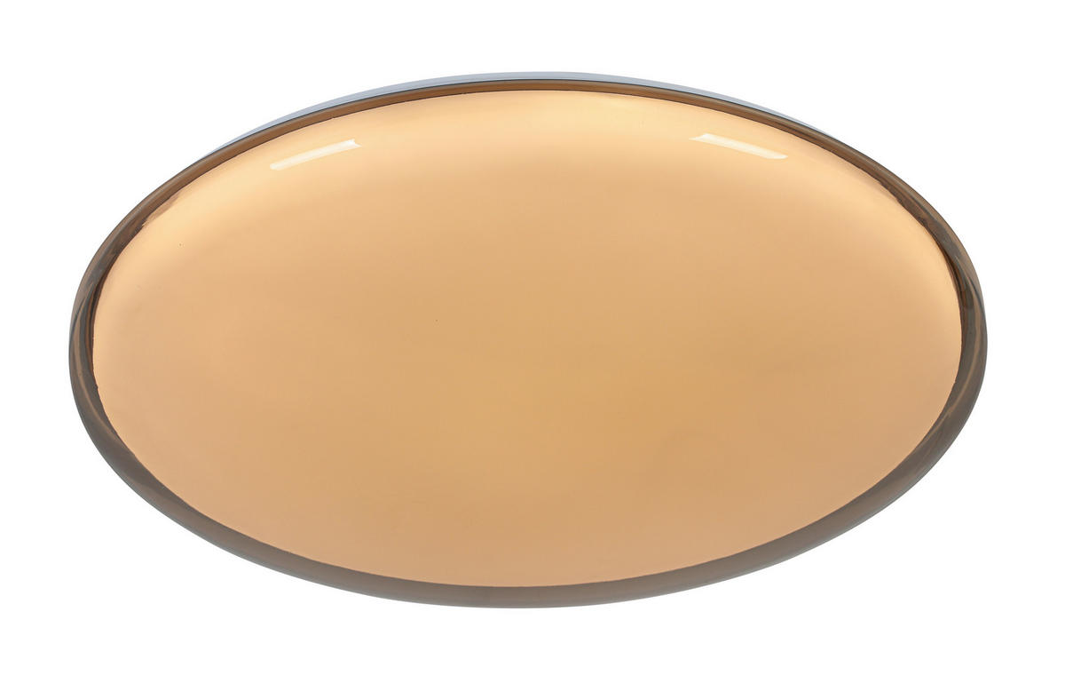 LED PLAFONJERA  - providno/bela, Trendi, metal/plastika (70/10cm) - Novel