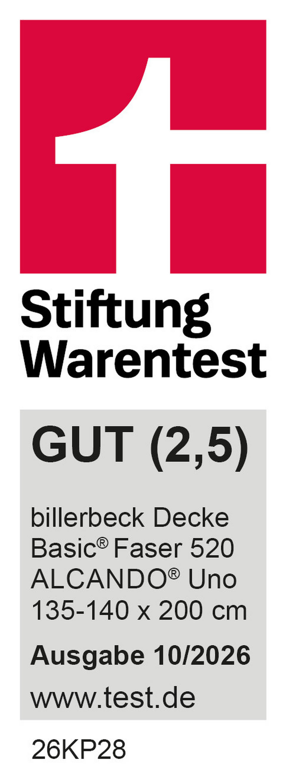 GANZJAHRESDECKE  Alcando Uno 135/200 cm  - Champagner, Basics, Textil (135/200cm) - Billerbeck