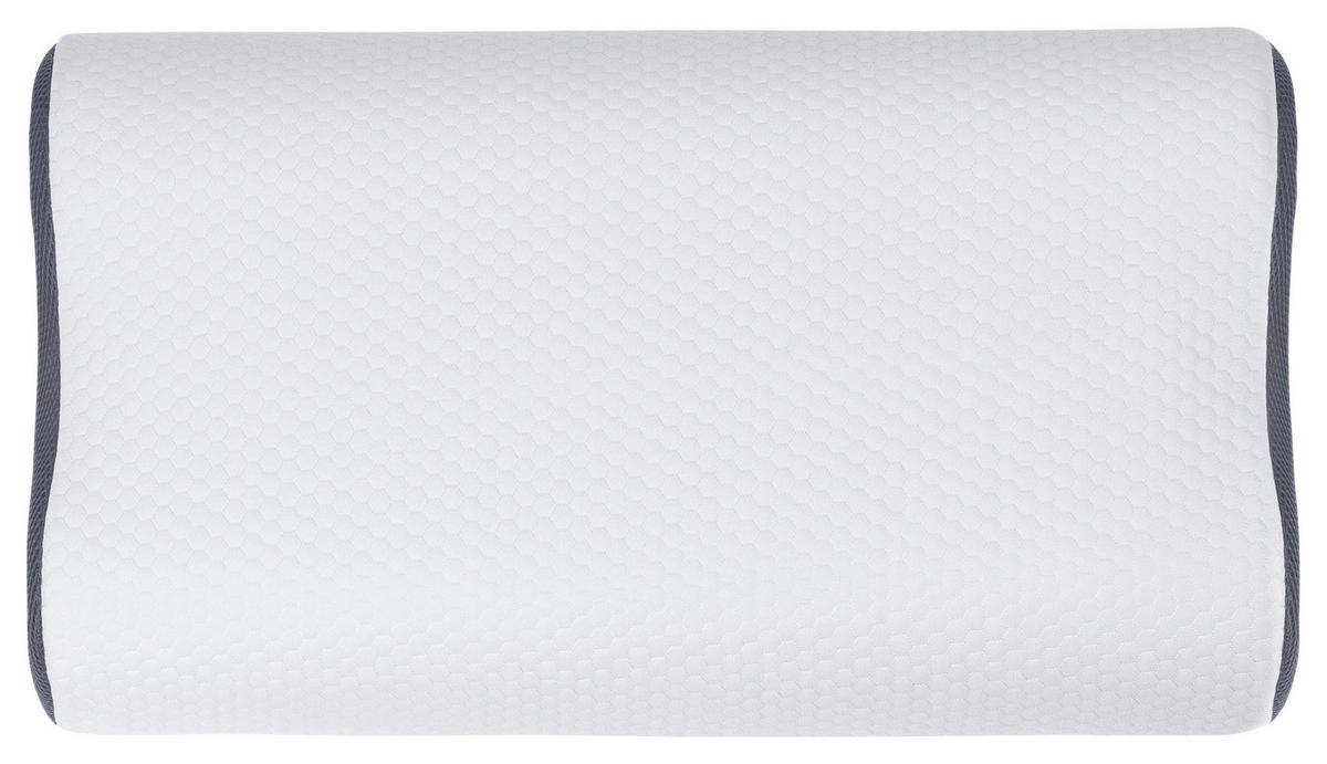 NACKENSTÜTZKISSEN 40/60 cm  - Weiß, Basics, Textil (40/60cm) - MID.YOU