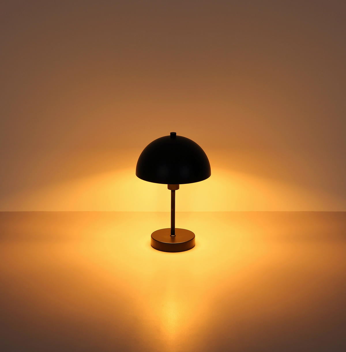 STOLNÍ LAMPA, E14, 20/31 cm  - černá, Design, kov/plast (20/31cm) - Globo