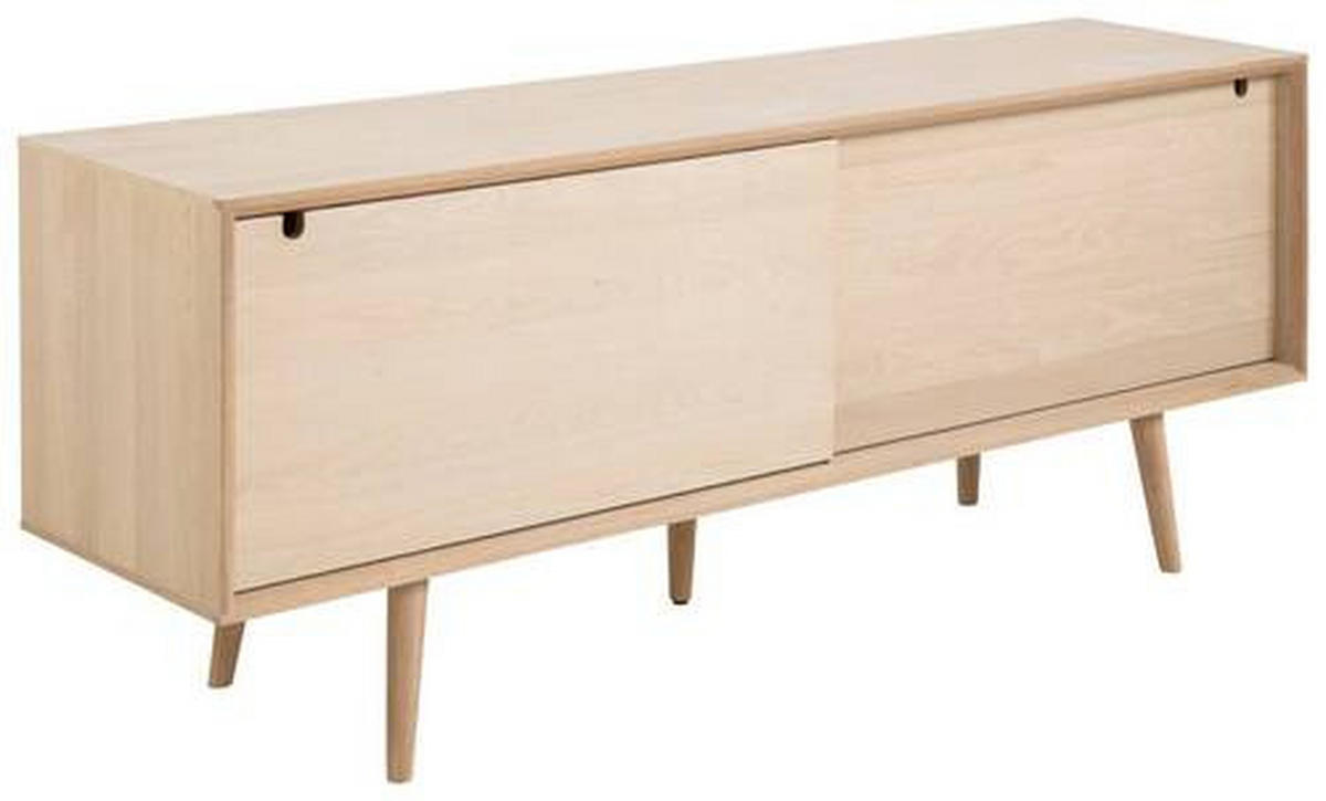 LOWBOARD Century  in 180/71/45 cm  - Eichefarben, KONVENTIONELL, Holz/Holzwerkstoff (180/71/45cm)