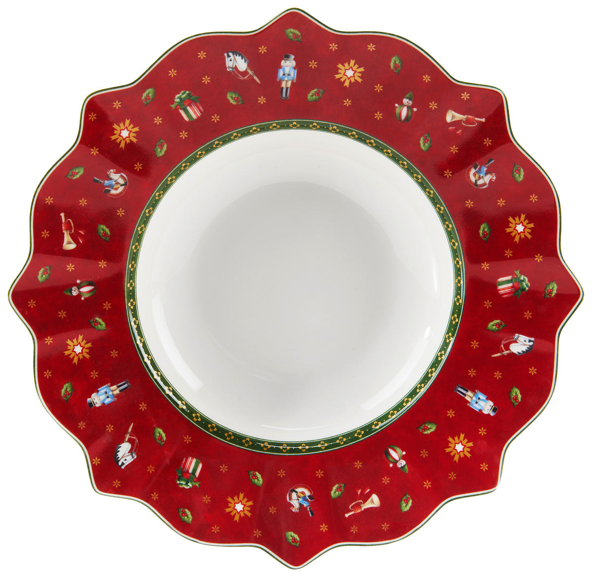 GLOBOKI KROŽNIK TOY'S DELIGHT  Toys Delight  keramika  26 cm       - rdeča/zelena, Design, keramika (26cm) - Villeroy & Boch