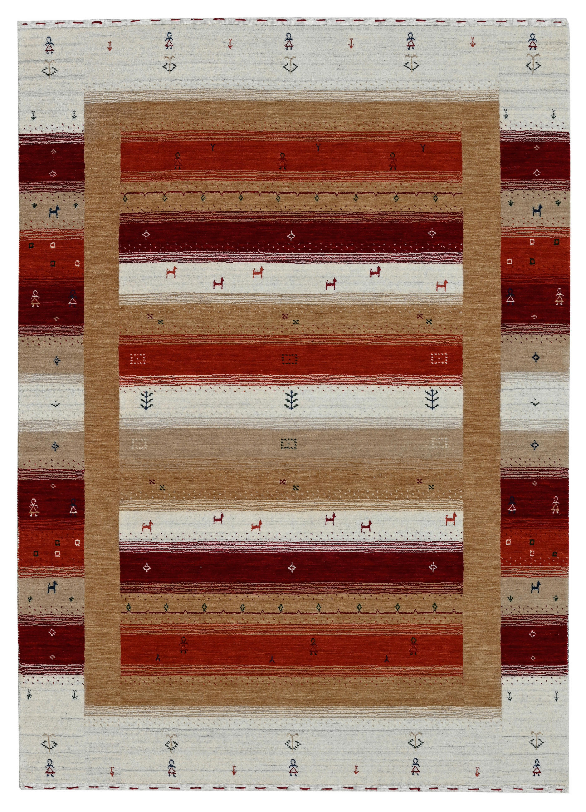 ORIENTTEPPICH 70/140 cm Multicolor  - Multicolor, Design, Textil (70/140cm) - Cazaris