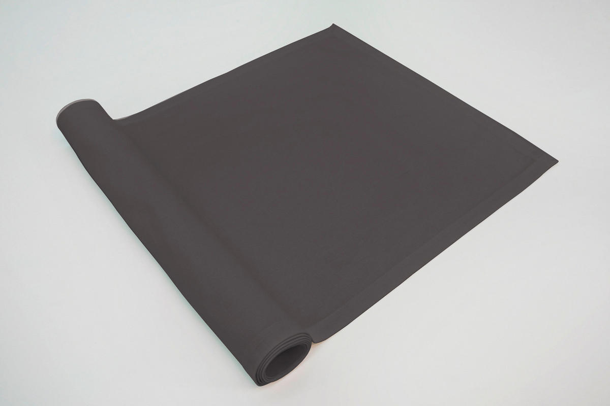 ÚZKY OBRUS, 40/150 cm, antracitová - antracitová, Basics, textil (40/150cm) - Boxxx