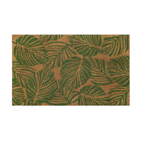 FUßMATTE 60/90 cm Jungle Mat  - Beige/Grün, Design, Kunststoff/Textil (60/90cm) - WECON HOME