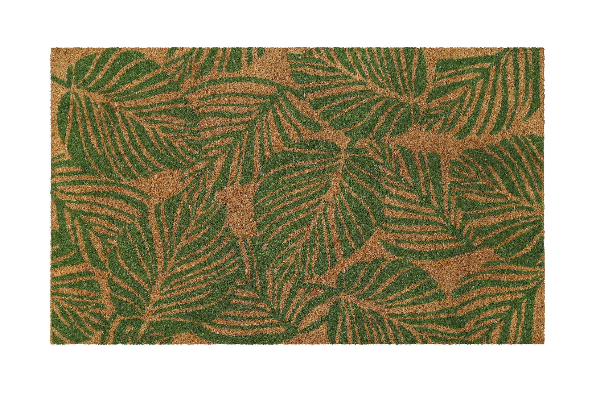 Wecon Home FUßMATTE Jungle Mat Grün, Beige 40x60 cm