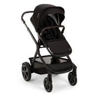 GESCHWISTERWAGEN DEMI NEXT  - Schwarz, Basics, Textil/Metall (98/62/112cm) - Nuna