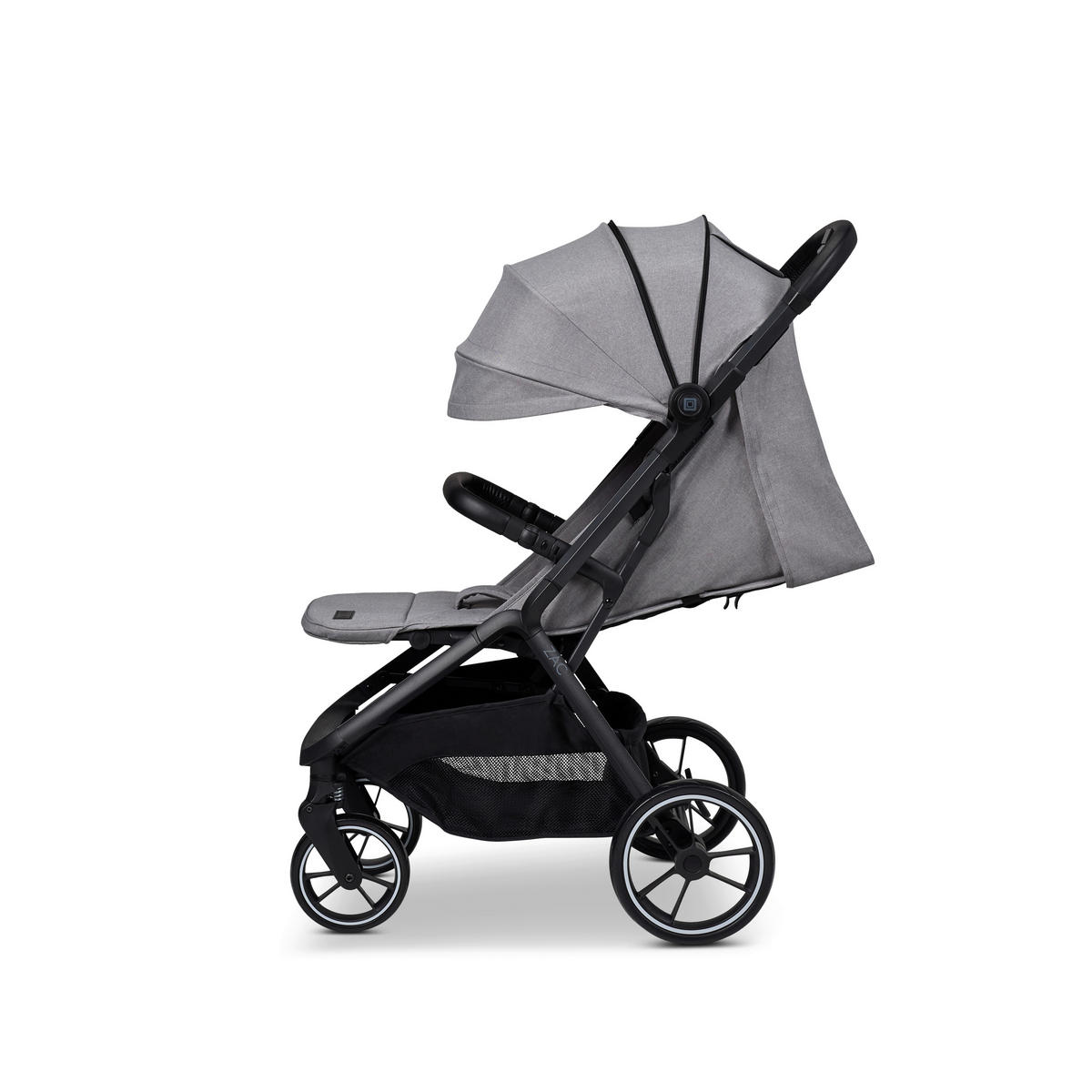 BUGGY Zac  - Schwarz/Grau, Basics, Textil (80/55/102cm) - Moon