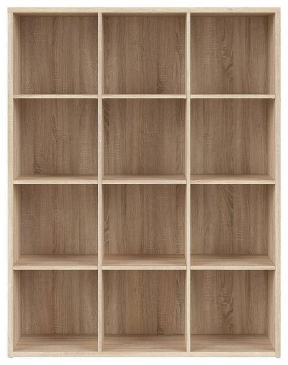 REGAL hrast Sonoma  drvni materijal  - crna/hrast Sonoma, Design, drvni materijal/plastika (114/146,5/38,5cm)