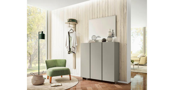 GARDEROBENPANEEL  in 33/167/31 cm  - Taupe, Design, Holzwerkstoff (33/167/31cm) - Moderano