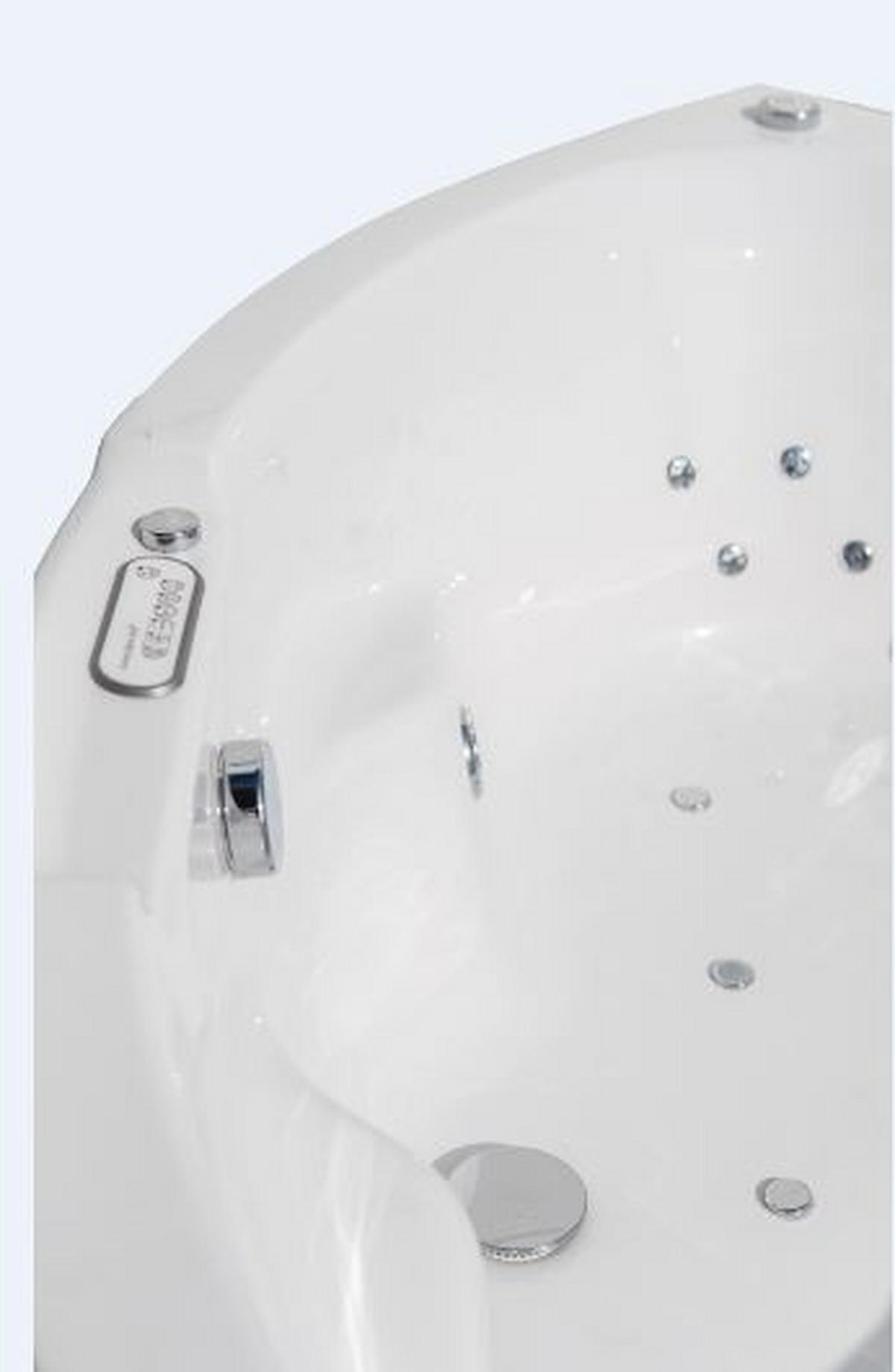 WHIRLPOOL-BADEWANNE   - Weiß, Basics (150/57/150cm)
