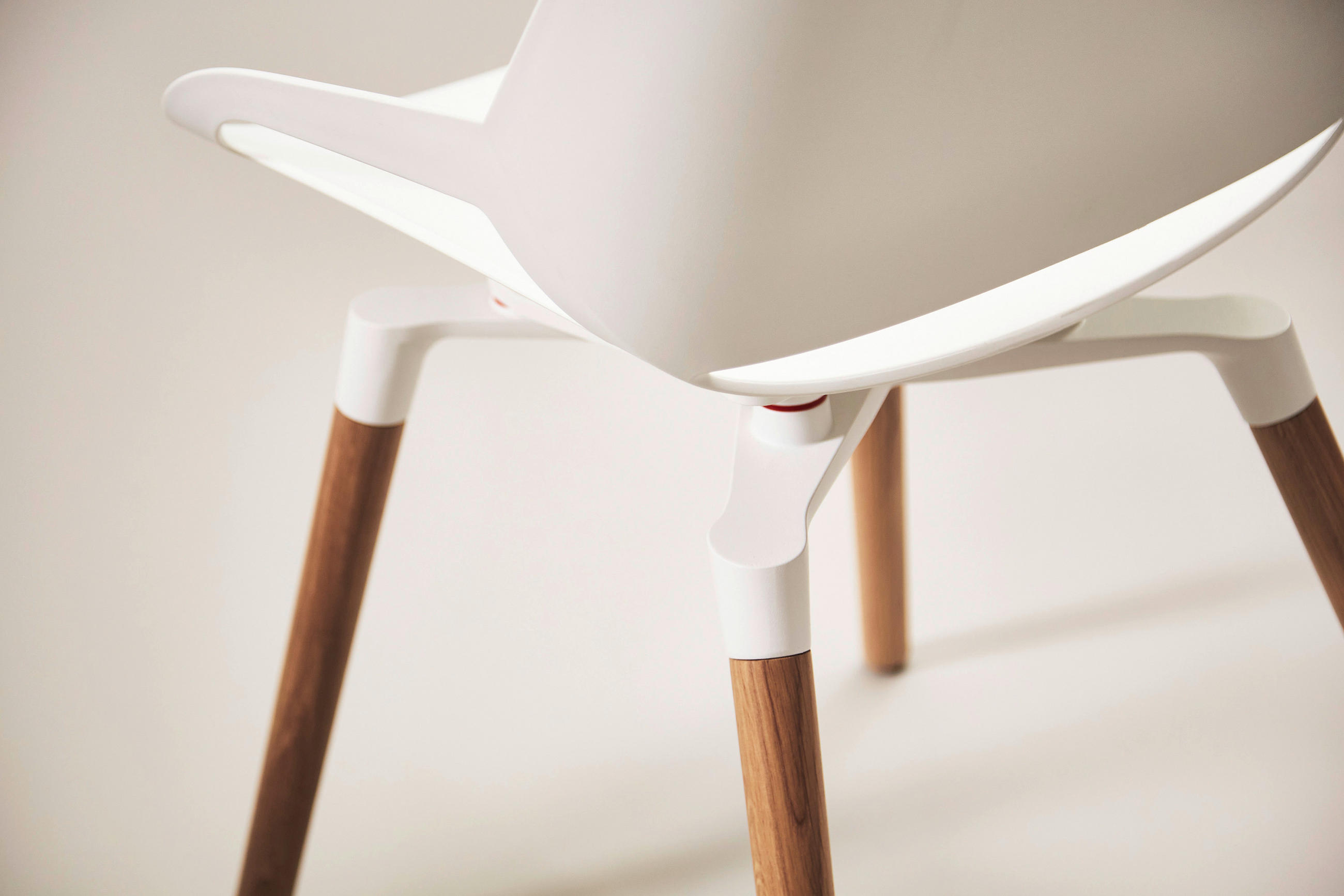 BESUCHERSTUHL  in Weiß, Eichefarben, Chromfarben  - Chromfarben/Eichefarben, Basics, Holz/Kunststoff (50/72/52cm) - Aeris