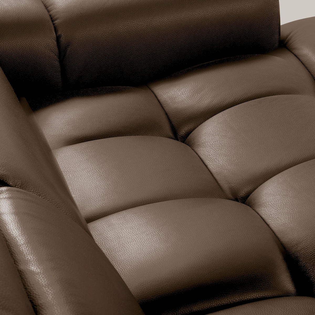 ECKSOFA  Echtleder Braun  - Schwarz/Braun, Design, Leder/Kunststoff (274/177cm) - Livetastic
