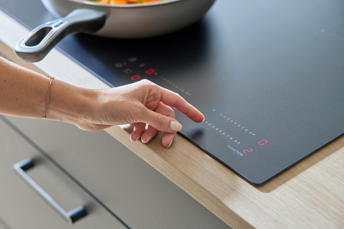 INDUKTIONSKOCHFELD DKEI8470IM  - Schwarz, Basics, Glas/Metall (77,7/4,9/51cm) - Dieter Knoll