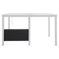 PERGOLA-BAR 182/82/30 cm   - Anthrazit, Basics, Metall (182/82/30cm) - Modante