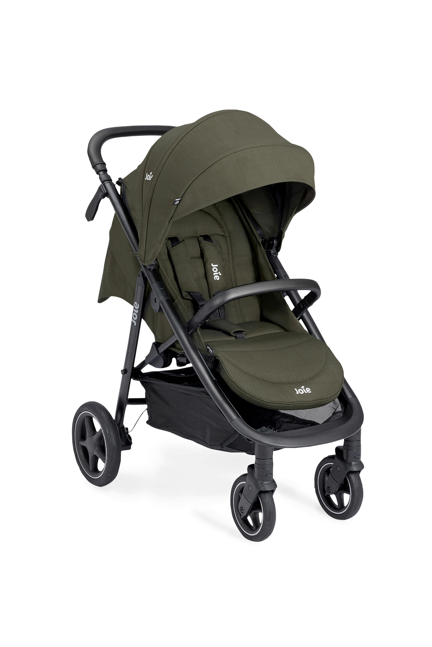 BUGGY Joie  - Dunkelgrün/Schwarz, Basics, Textil/Metall (59/102,5/91cm) - Joie