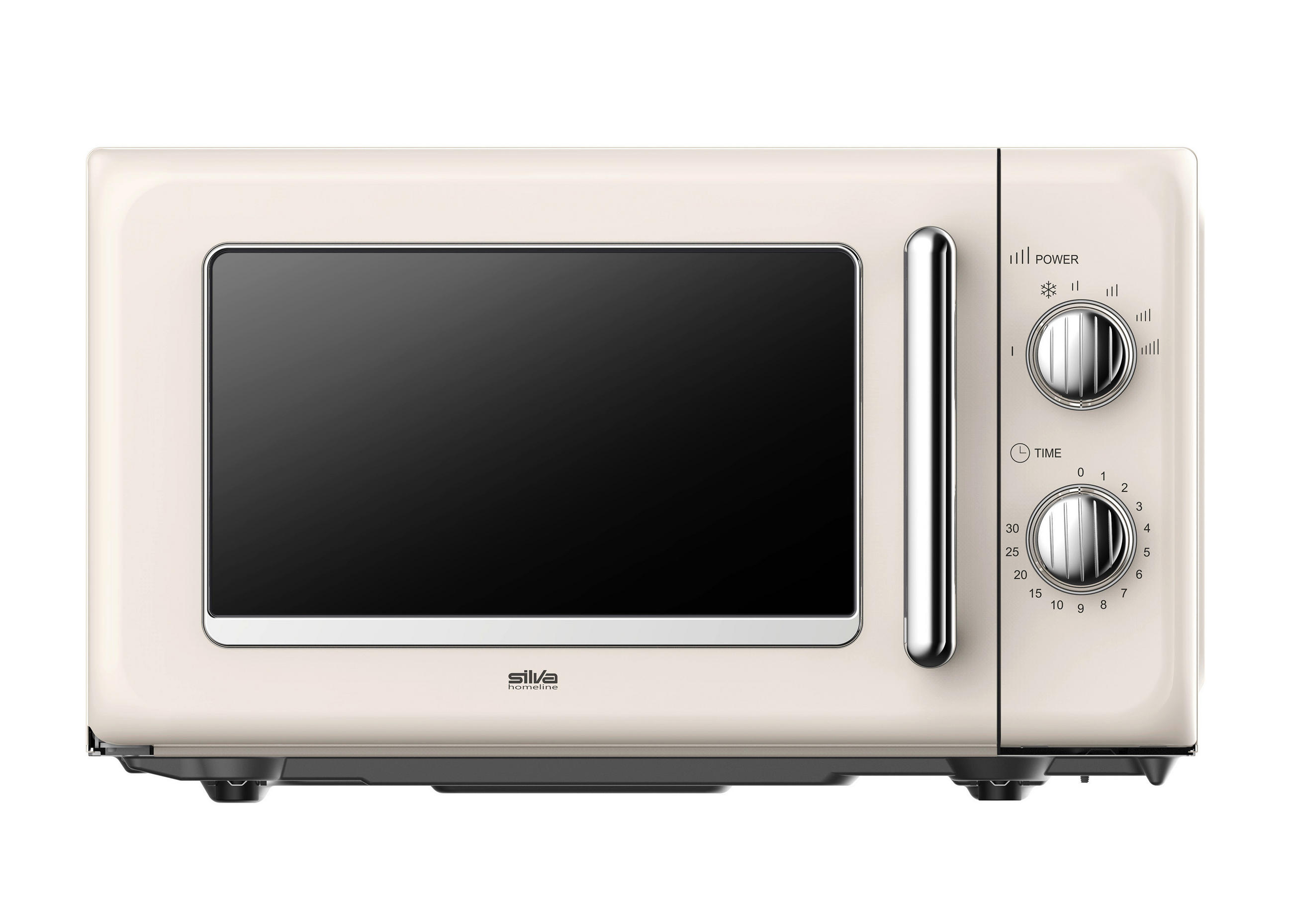 MIKROWELLE MW-R 25.3 BEIGE  - Beige, Trend, Metall (45,2/26,2/36cm)