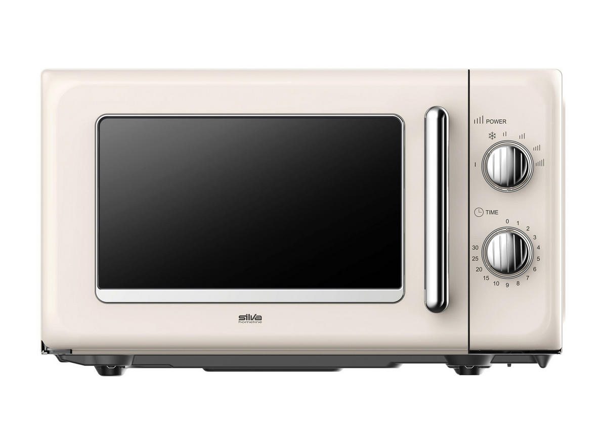 MIKROWELLE MW-R 25.3 BEIGE  - Beige, Trend, Metall (45,2/26,2/36cm)