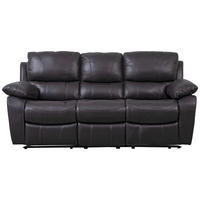 3-SITS SOFFA i svart  - svart, Klassisk, trä/textil (200/100/99cm) - Chilliano