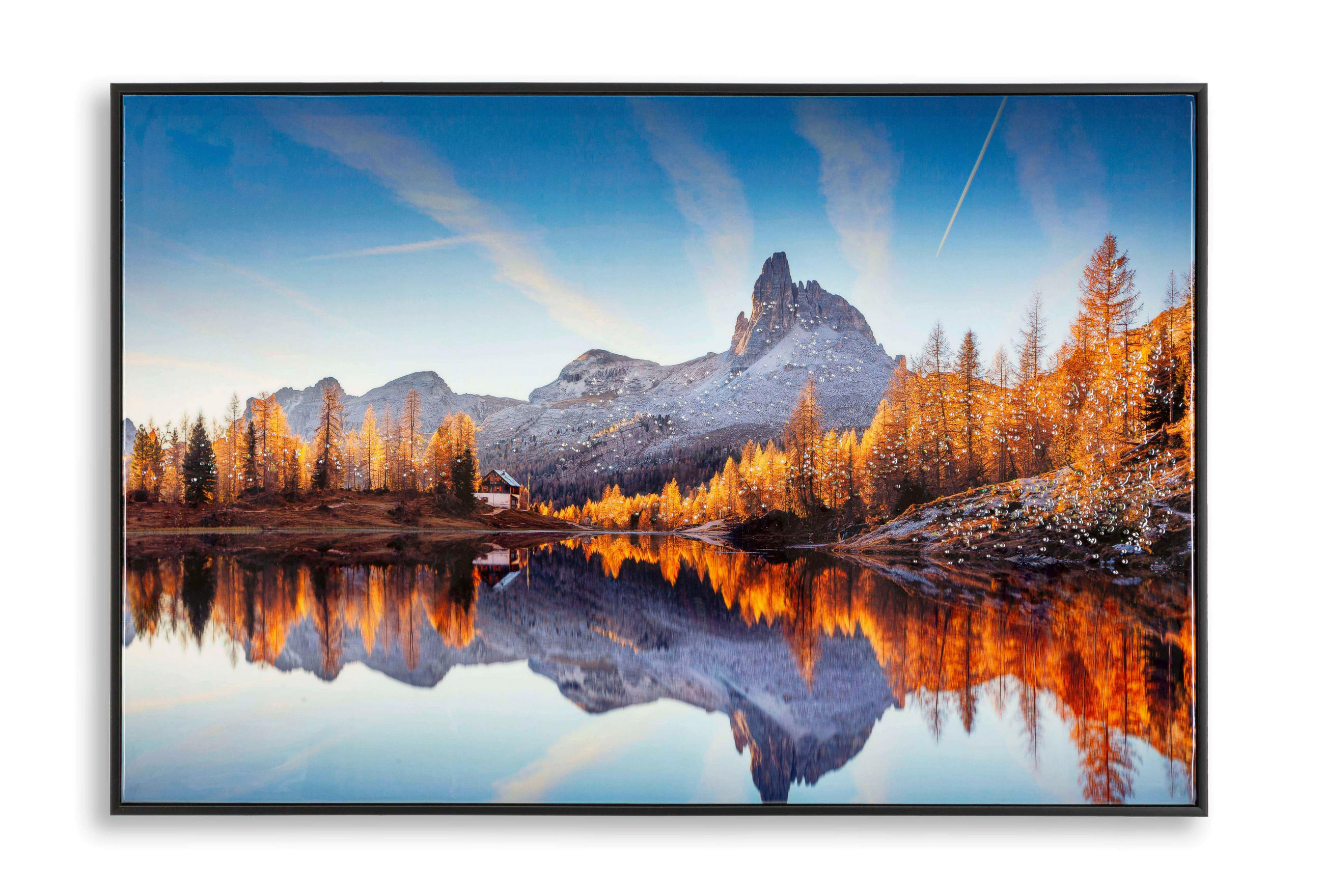 LEINWANDBILD Landschaft & Natur  - Schwarz, Basics, Holz/Kunststoff (90/60/4cm)