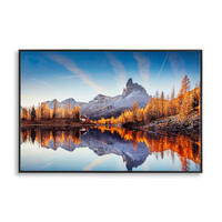 LEINWANDBILD Landschaft & Natur  - Schwarz, Basics, Holz/Kunststoff (90/60/4cm)