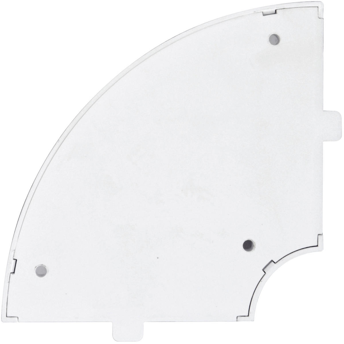 STEUERELEMENT systeme² 10/10/3,5 cm   - Weiß, Basics, Kunststoff (10/10/3,5cm)